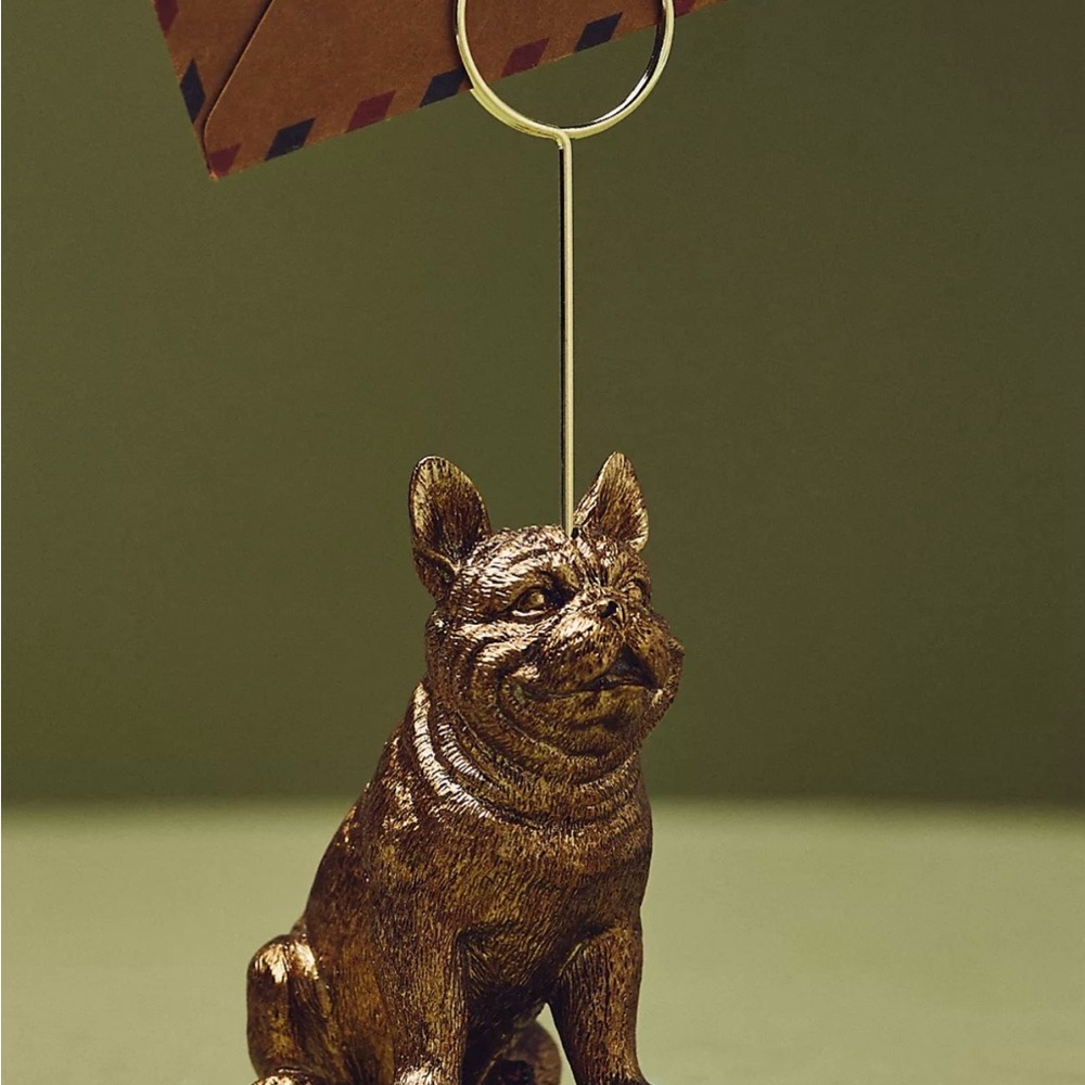 Frenchie Photo Holder from Anthropology - 2 of them